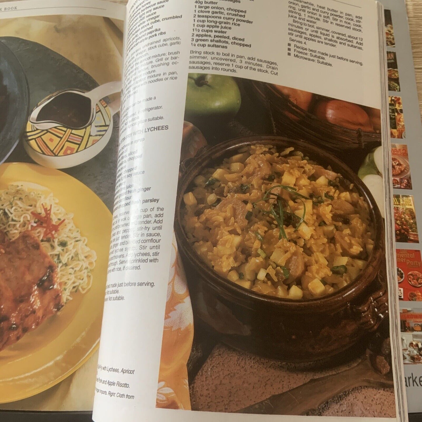 Cookbook QUICK-COOK BOOK Inc Pantry Check List AWW Home Library PB Bookazine