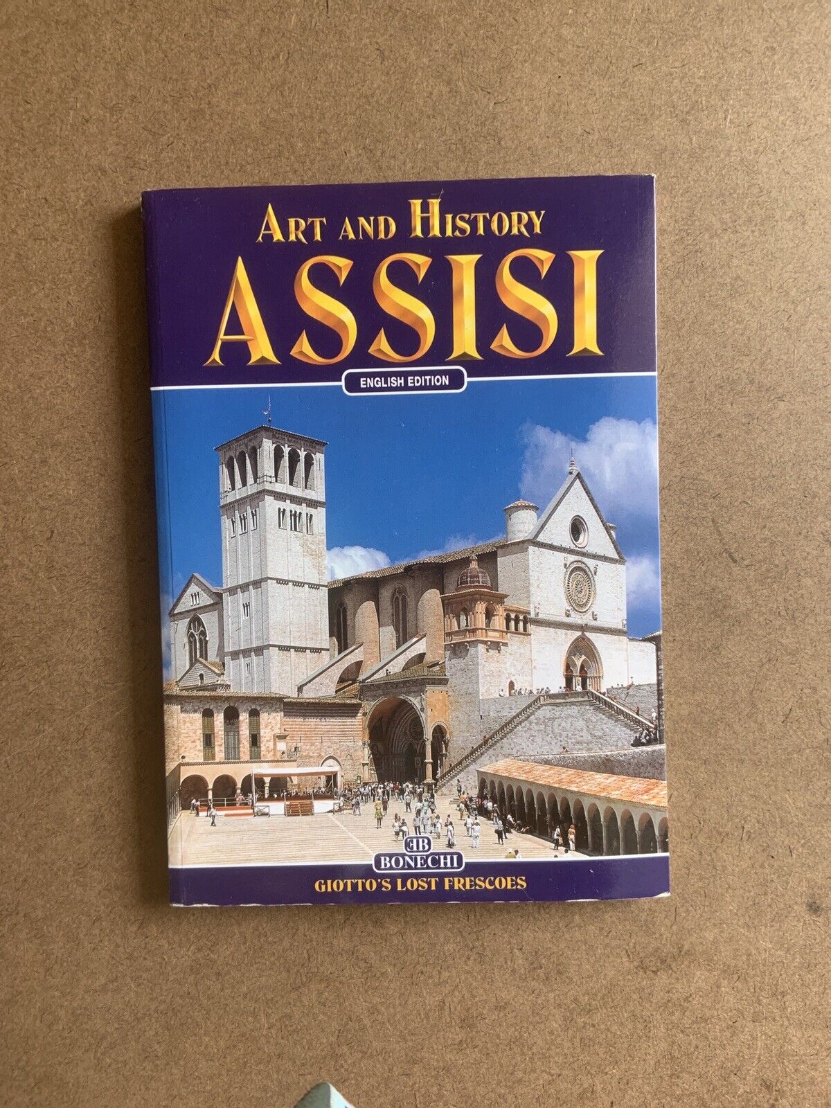 Art and History of Assisi Book St Francis Italy Glossy PB Book Travel History