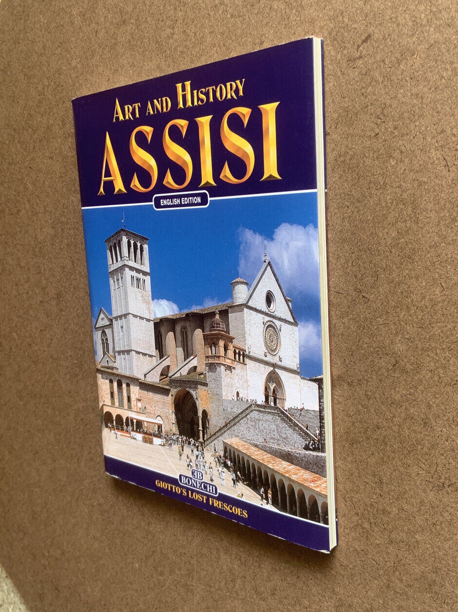 Art and History of Assisi Book St Francis Italy Glossy PB Book Travel History