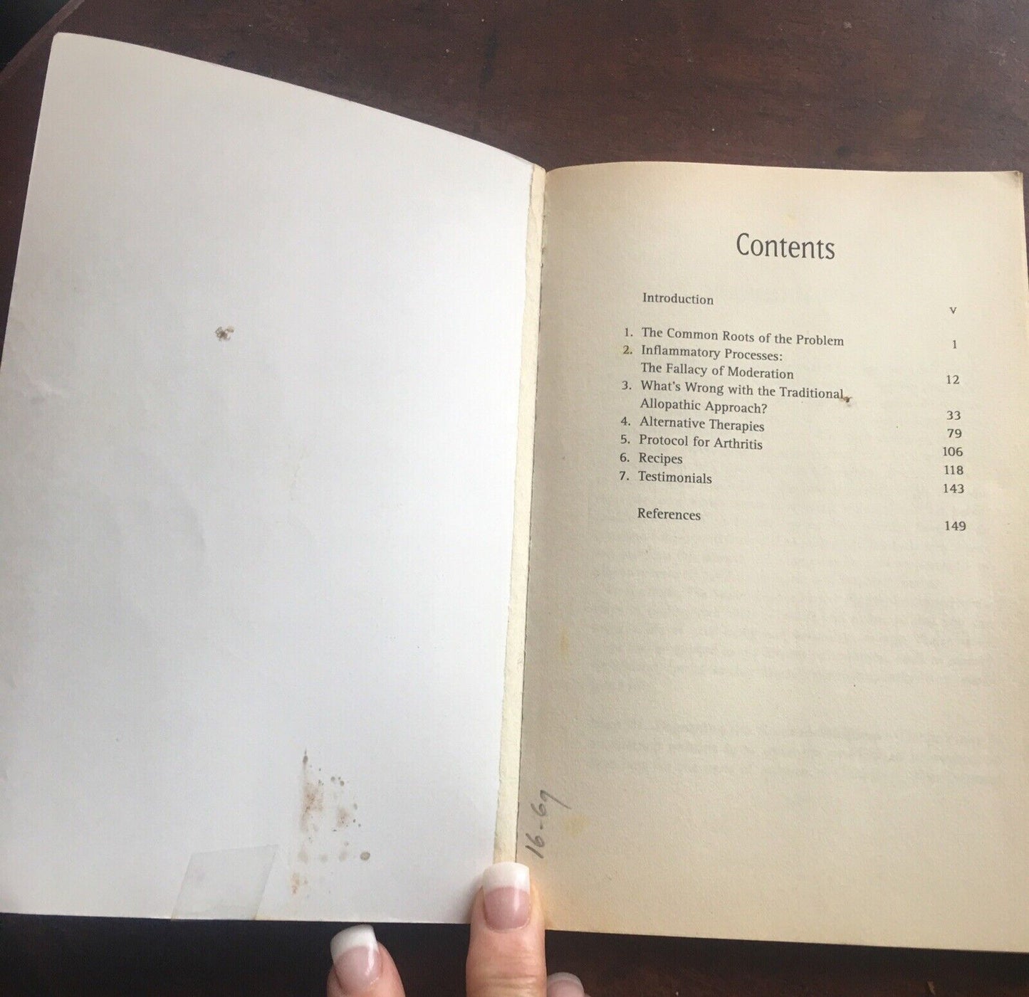 7 Steps To Overcoming Arthritis And Back Pain By Gary Null 2002 PB Book Wellness