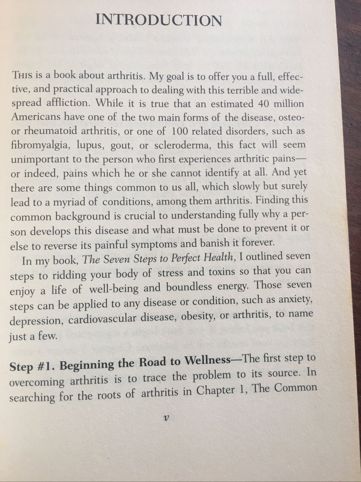 7 Steps To Overcoming Arthritis And Back Pain By Gary Null 2002 PB Book Wellness