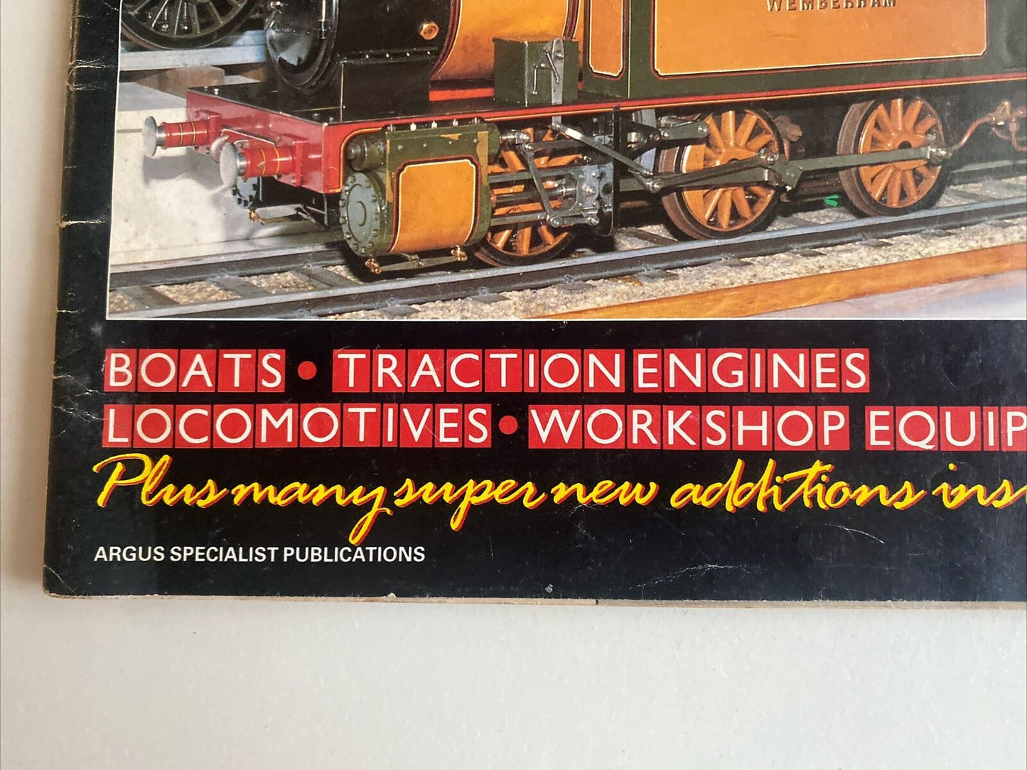Vintage Model Engineering and Boats 1989 Plans Handbook PB