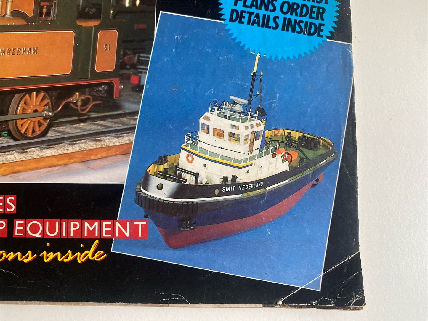 Vintage Model Engineering and Boats 1989 Plans Handbook PB