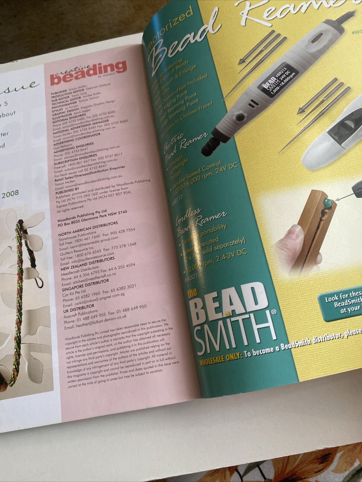 Creative Beading Magazine Volume 3 No 4 Instructional 130 pages