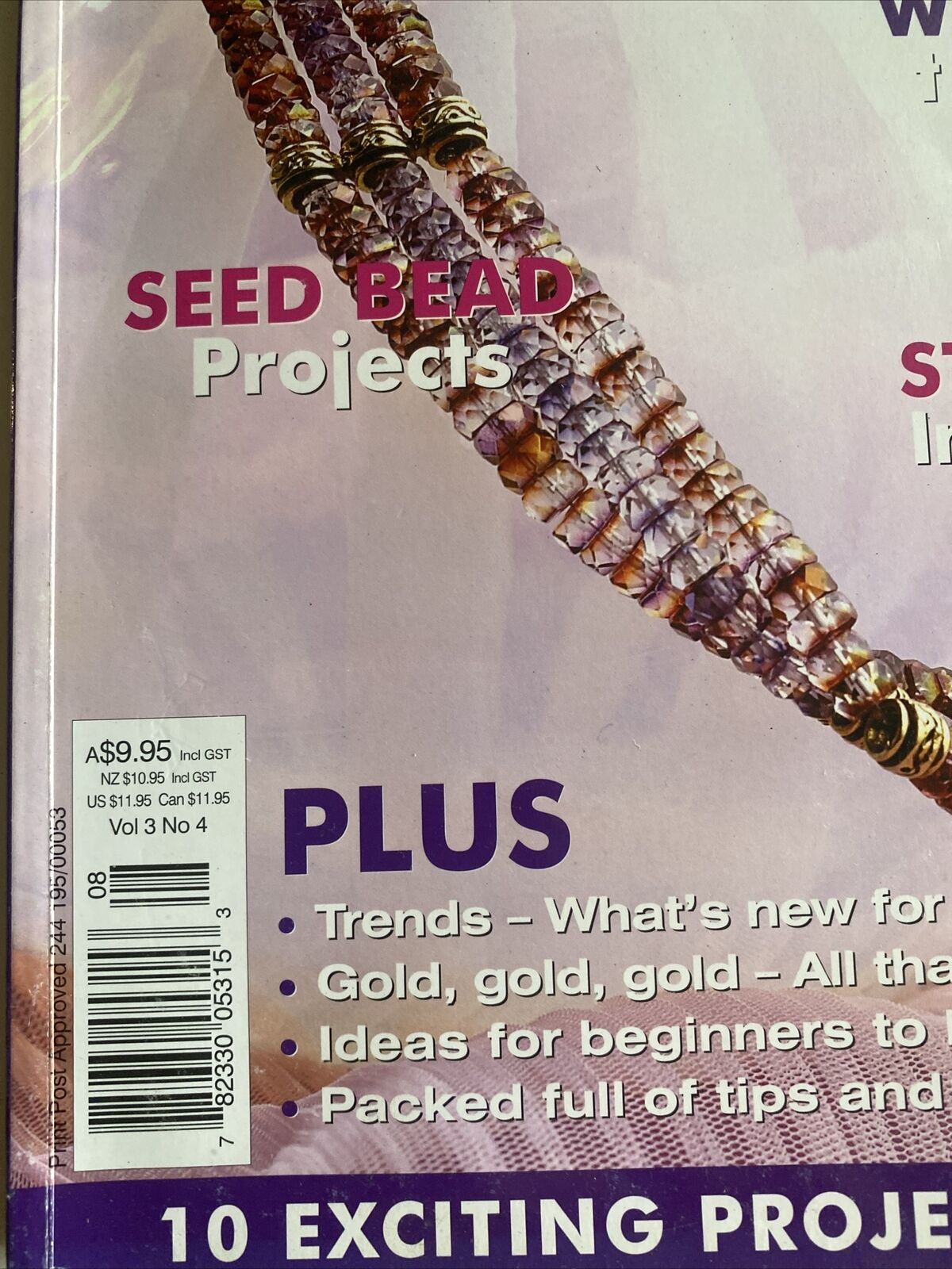 Creative Beading Magazine Volume 3 No 4 Instructional 130 pages