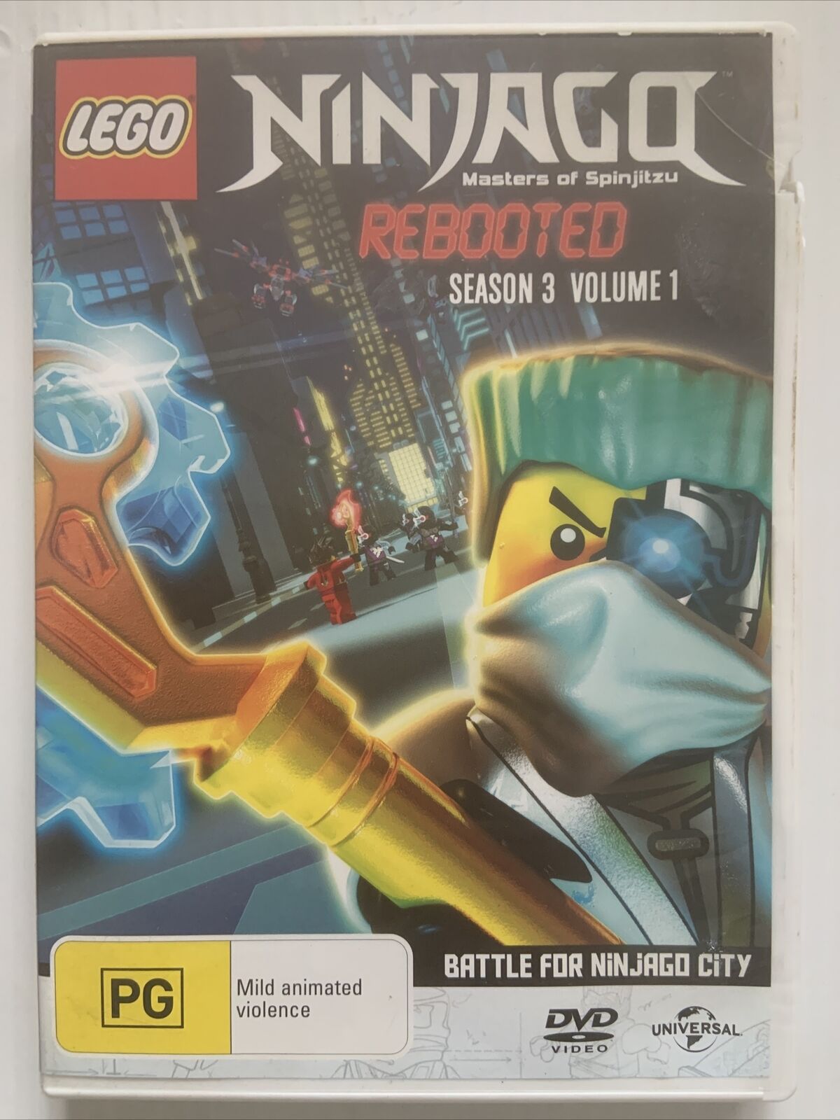 DVD LEGO DVD NINJAGO REBOOTED Masters of Spinjitzu Series 3 Volume 1 Battle 2011