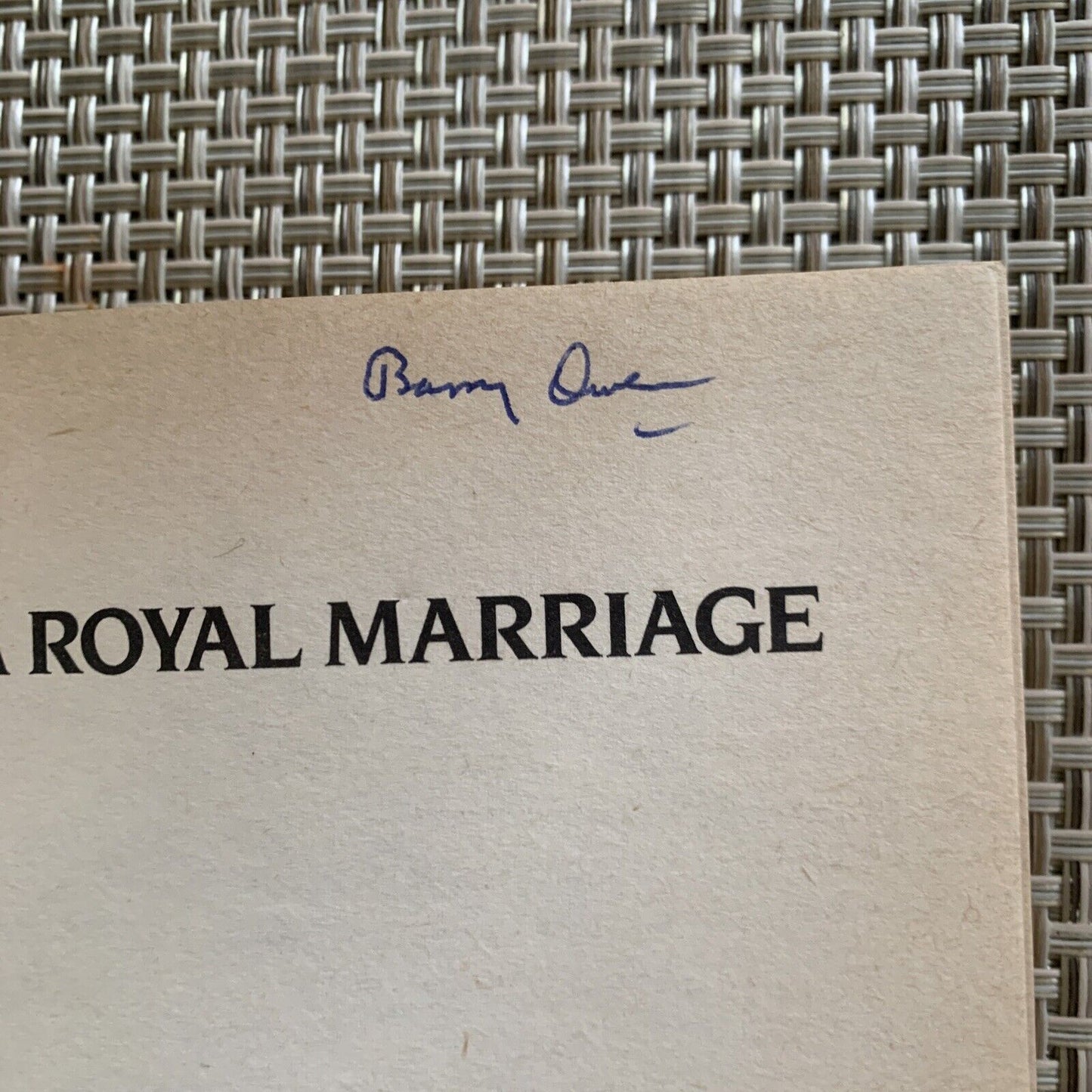 Charles and Diana Inside a Royal Marriage PB Judy Wade 1987 HRG Royal Family