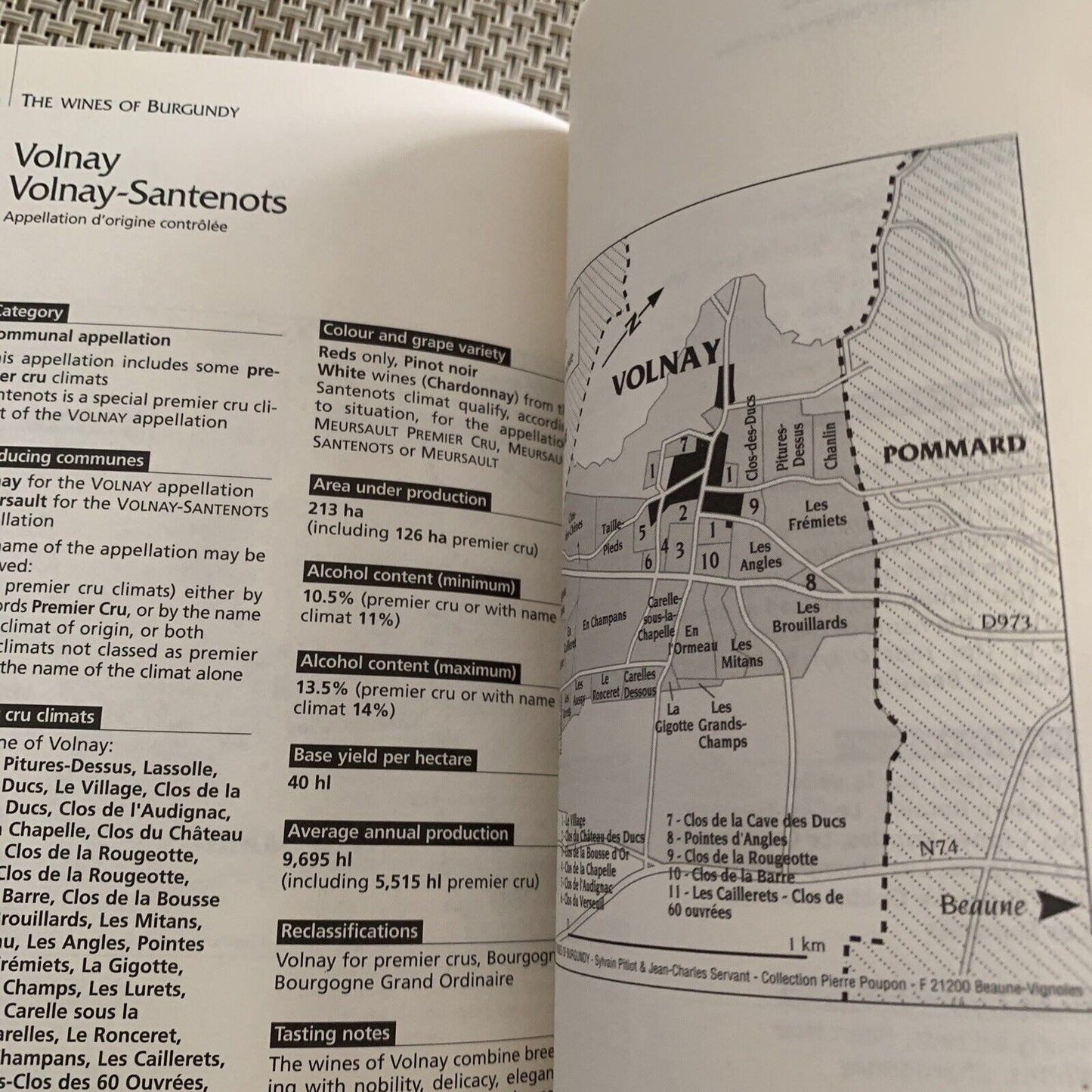 New Wines of Burgundy Sylvain Pitiot & Jean-Charles Servant PB 11th Ed 2005