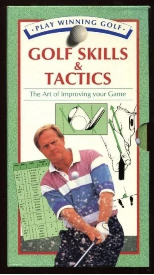 5 HC Book Boxed Set GOLF SKILLS & TACTICS Improving Your Game 1994 Sport Guide
