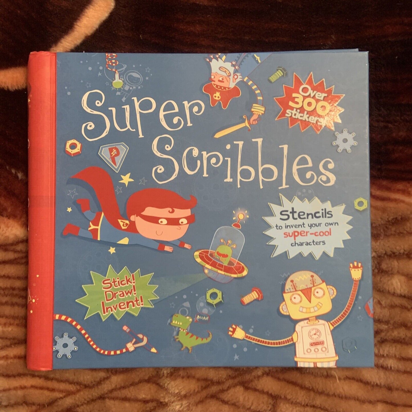 Doodle Activities for Boys 2 Book Set Ringbound Paragon 2012 In Slip Cover
