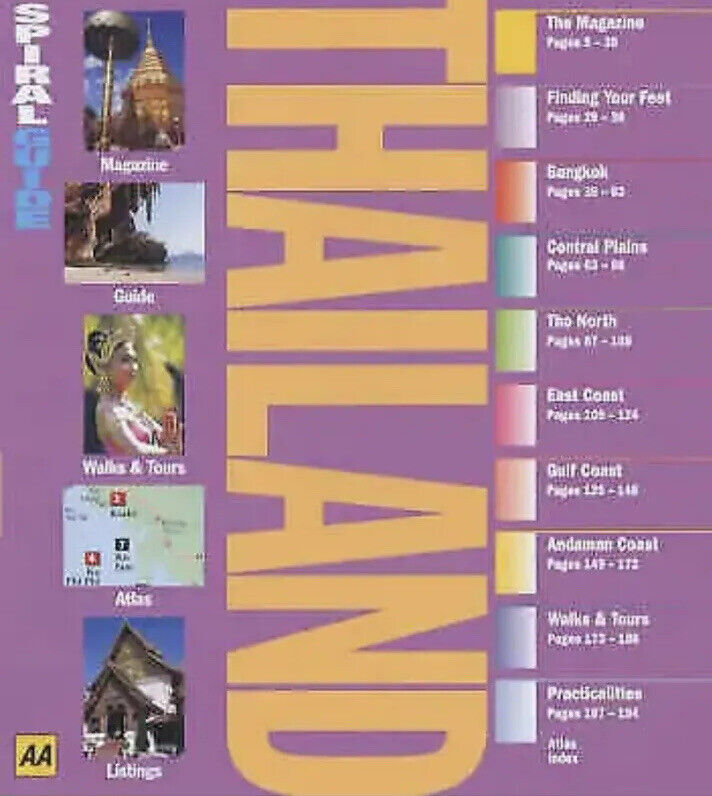 THAILAND  AA Spiral Guides By Jane Egginton David Henley Andrew Forbes Travel PB