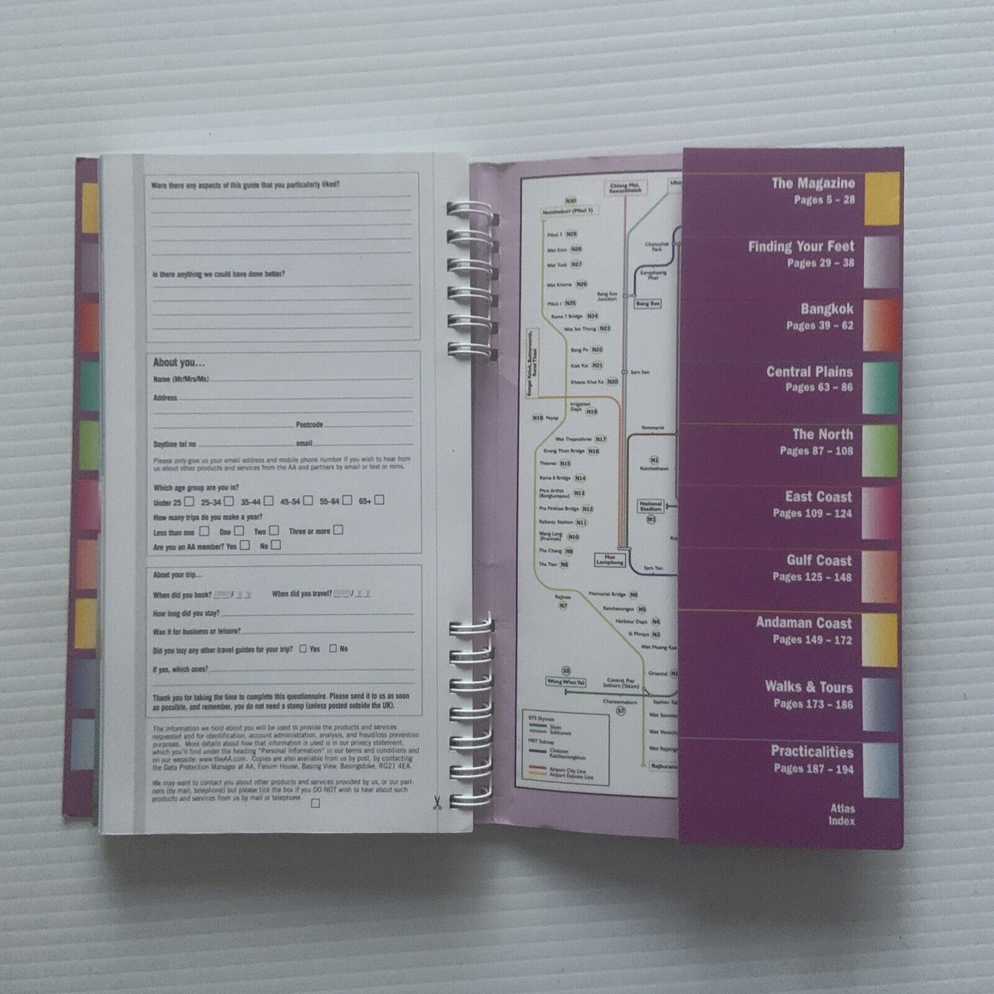 THAILAND  AA Spiral Guides By Jane Egginton David Henley Andrew Forbes Travel PB