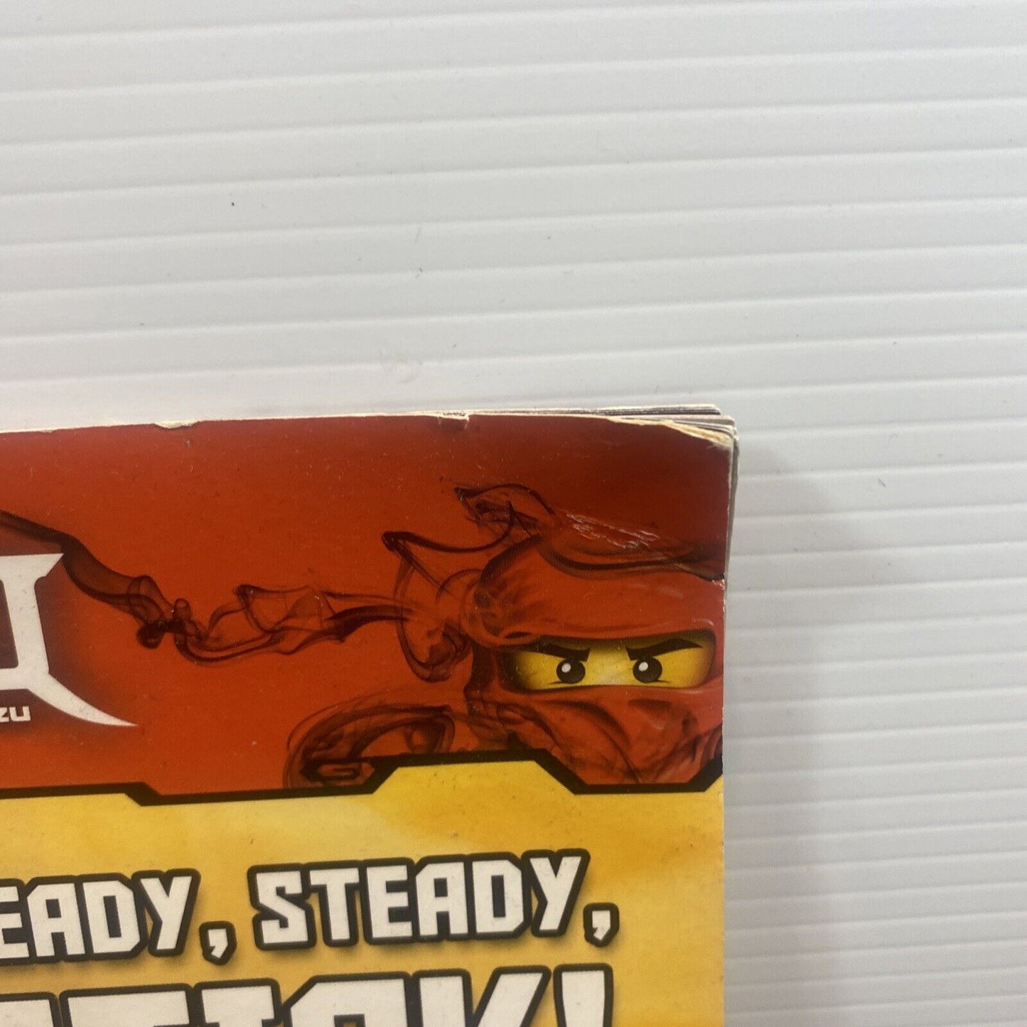 LEGO Ninjago Masters of Spinjitzu Ready Steady Stick Activity Book Less 6 Stikrs