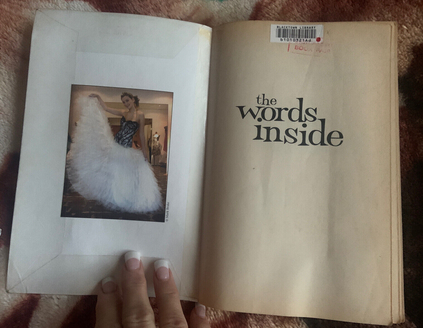 THE WORDS INSIDE Emmah Money PB Book ExLibrary Journey Cystic Fibrosis Love Life