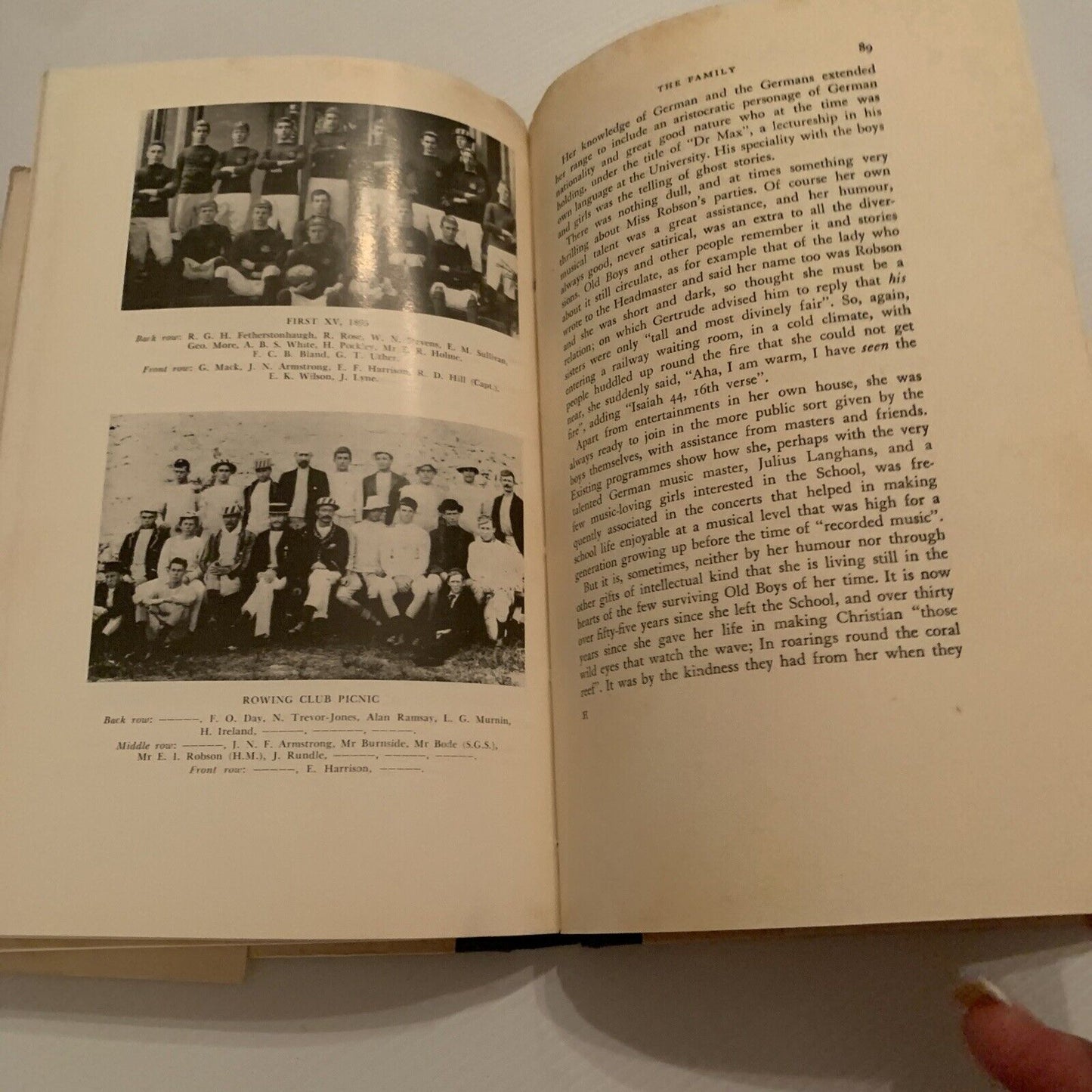 SHORE the Sydney Church of England Grammar School The Foundation by E R Holme HC