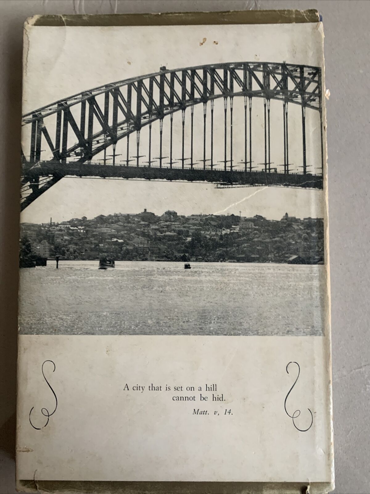 SHORE the Sydney Church of England Grammar School The Foundation by E R Holme HC