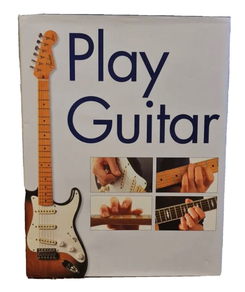 PLAY GUITAR Comprehensive Guide to Guitar Notes Chords & Rhythms Large HC DJ