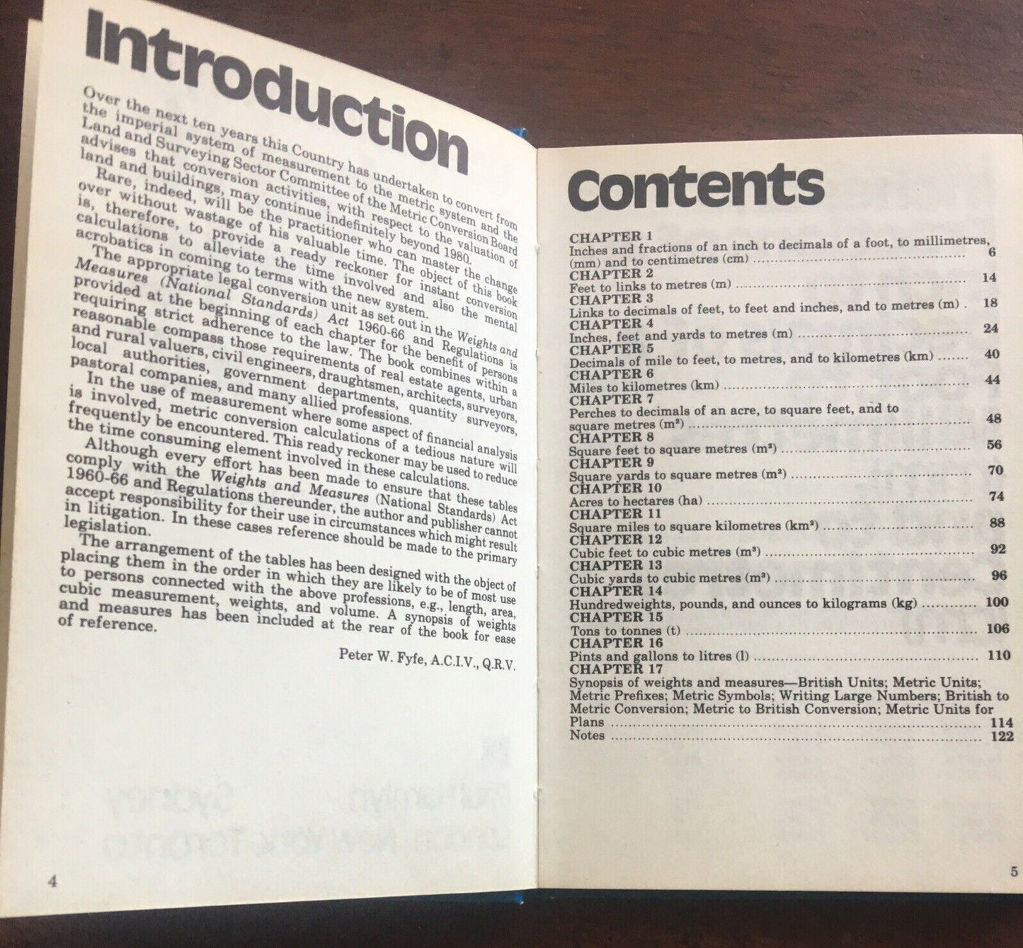The Paul Hamlyn Instant Metric Reckoner Peter W Fyfe 1973 C Higson Judith Dine