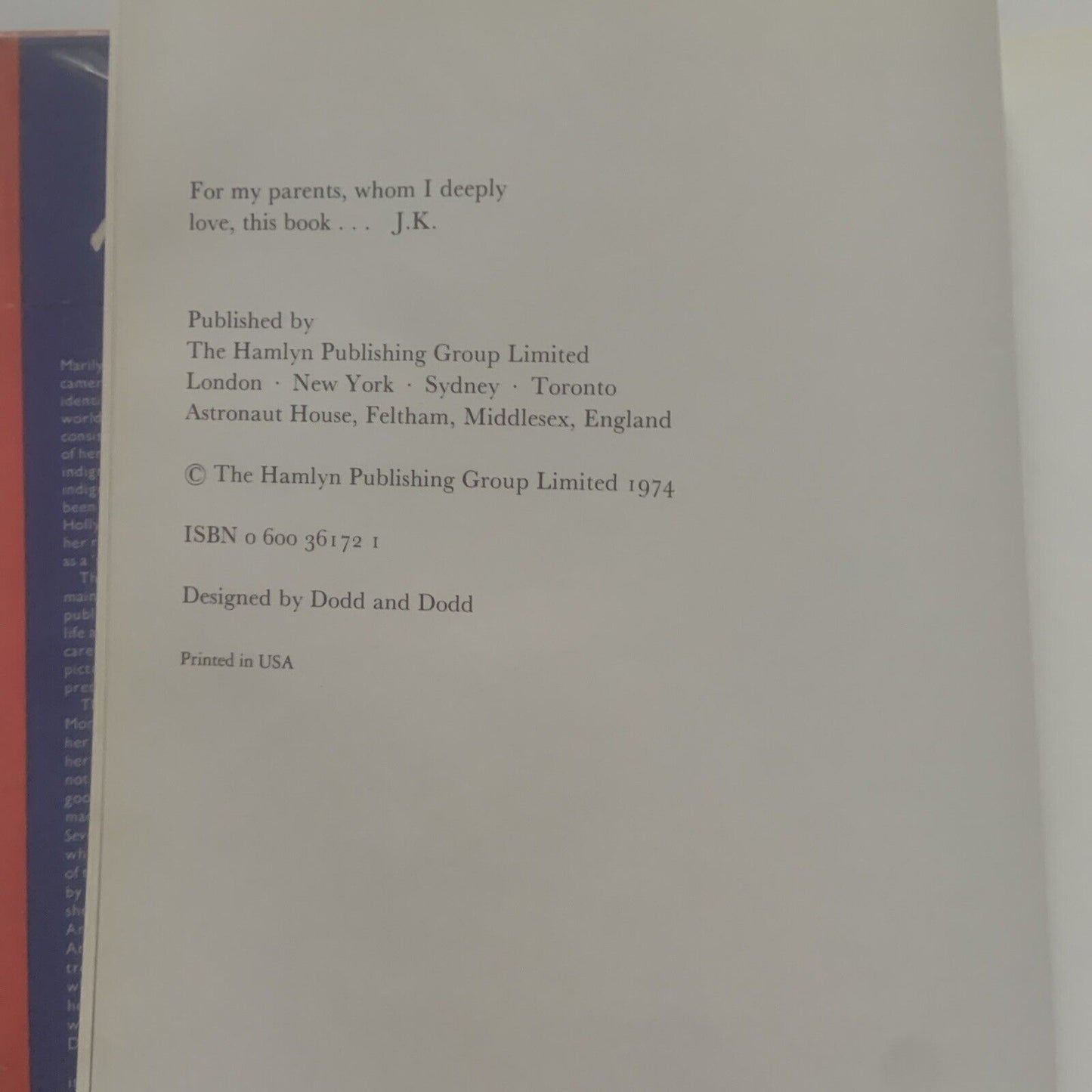 Marilyn Monroe A Life On Film David Robinson Compiled And Edited John Kobal 1974