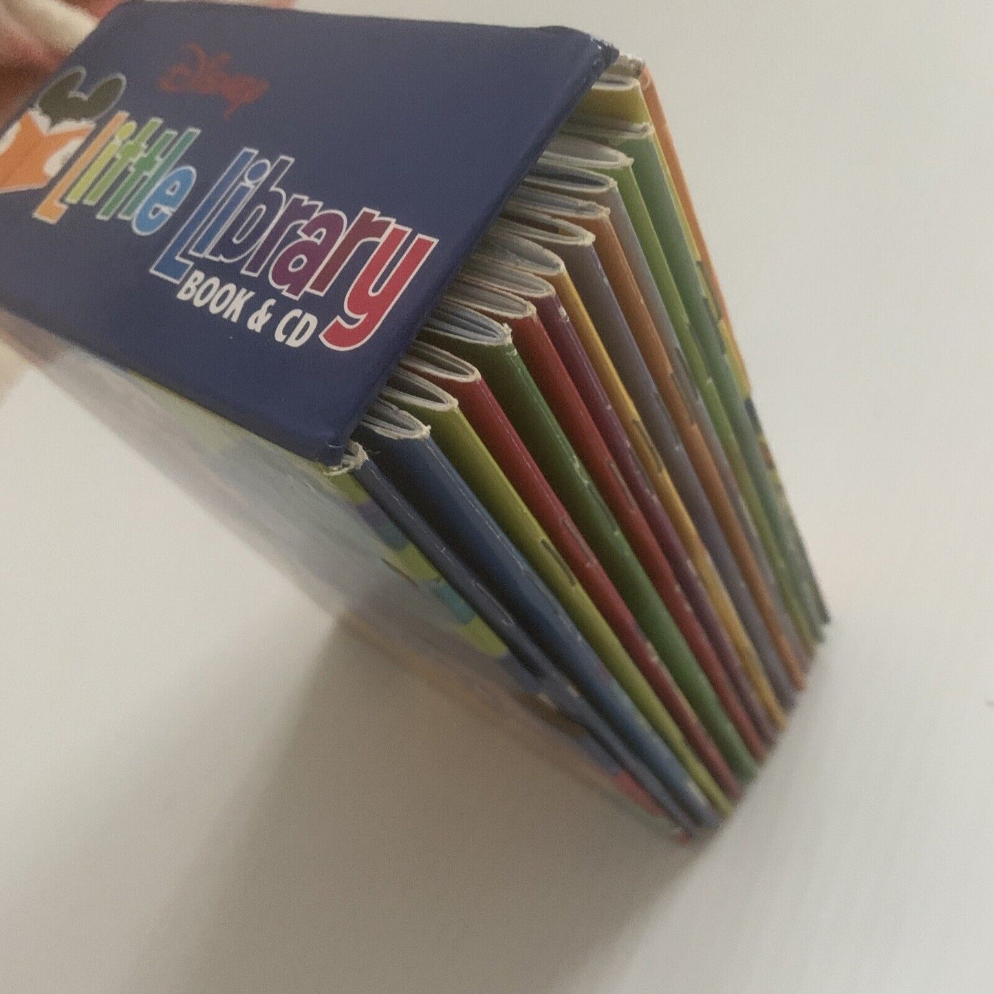 Disney Little Library Book & CD 14 Titles Animated Box Set Slip Cover Complete