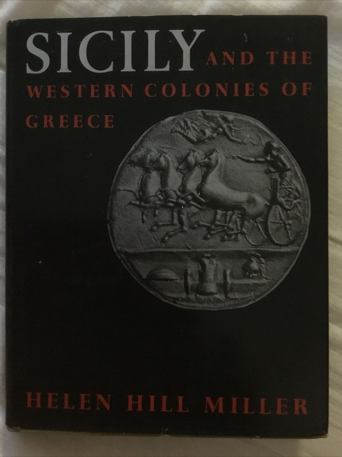Sicily And The Western Colonies Of Greece HCDJ 1st Edition 1965 LCCCN 65-27243