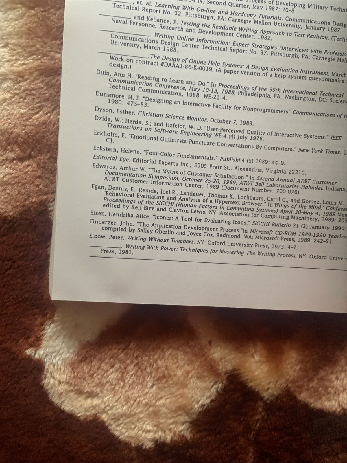 Writing Better Computer User Documentation from Paper to Hypertext Version 2.0