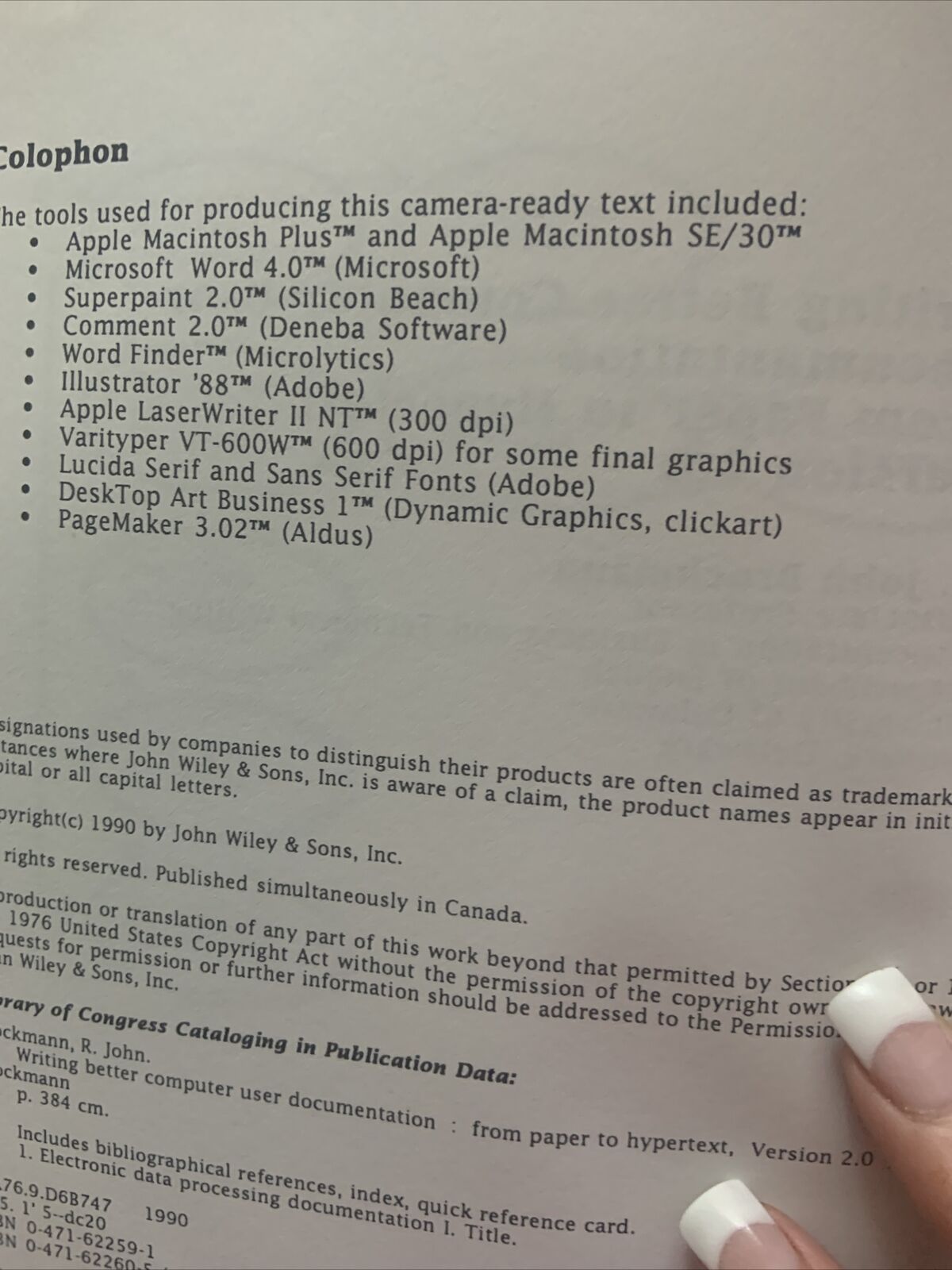Writing Better Computer User Documentation from Paper to Hypertext Version 2.0