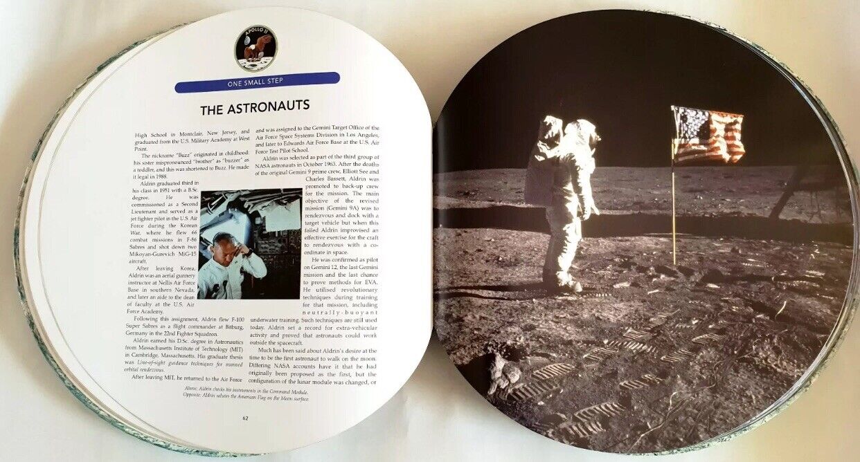 BUZZ ALDRIN APOLLO 11 ONE SMALL STEP 40th Anniversary of Race To The Moon HC NEW