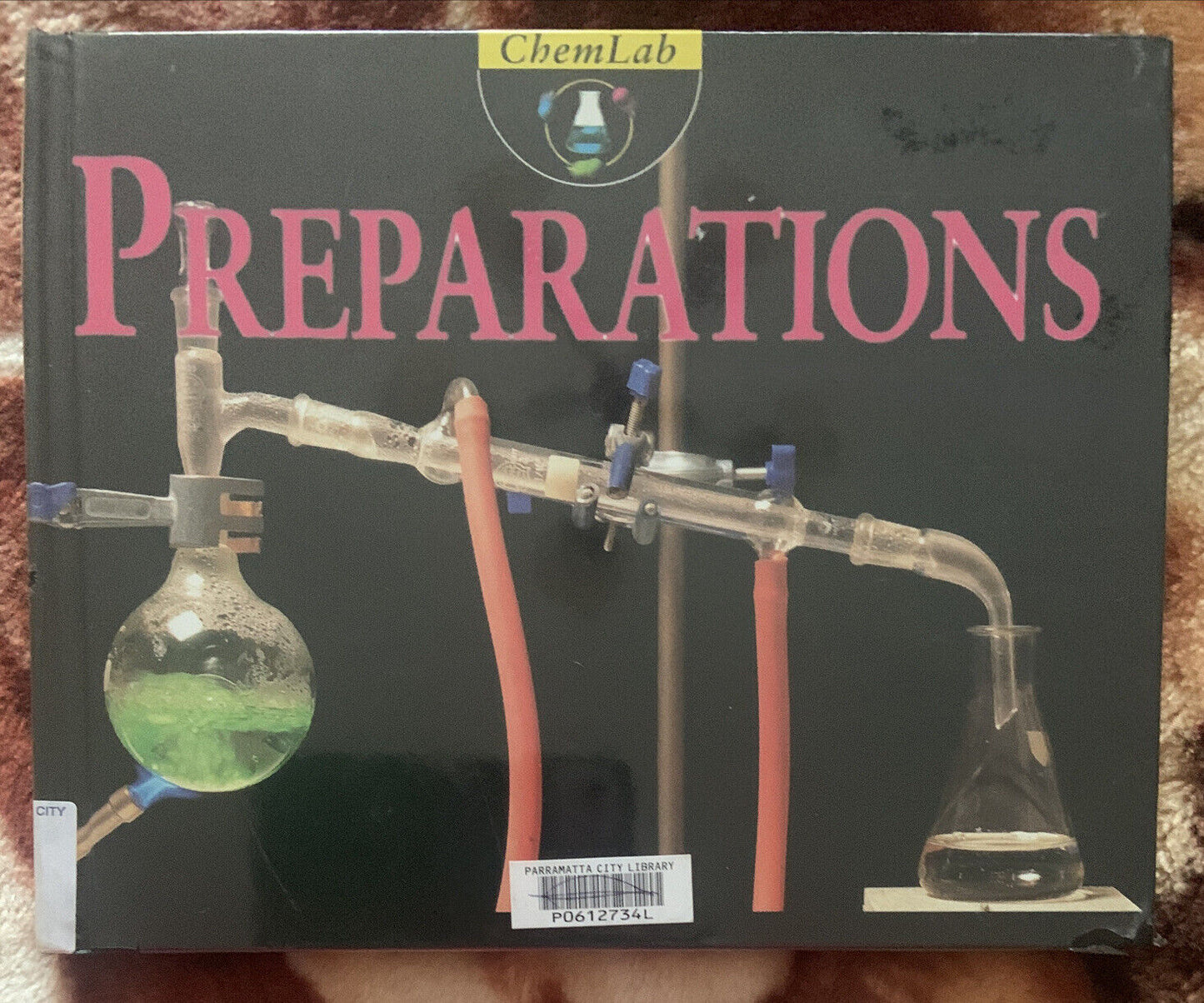 Preparations ChemLab Volum 11 Brian Knapp 1998 Chemistry Book HC Book Ex Library