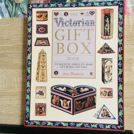 The Victorian Gift Box Book 22 Simple to Make Boxes Tags Jane Thomson 2 Removed