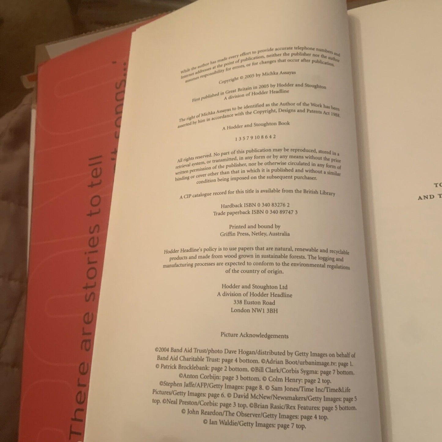 HC Book BONO ON BONO Conversations with Michka Assayas Biography U2 Music Photos