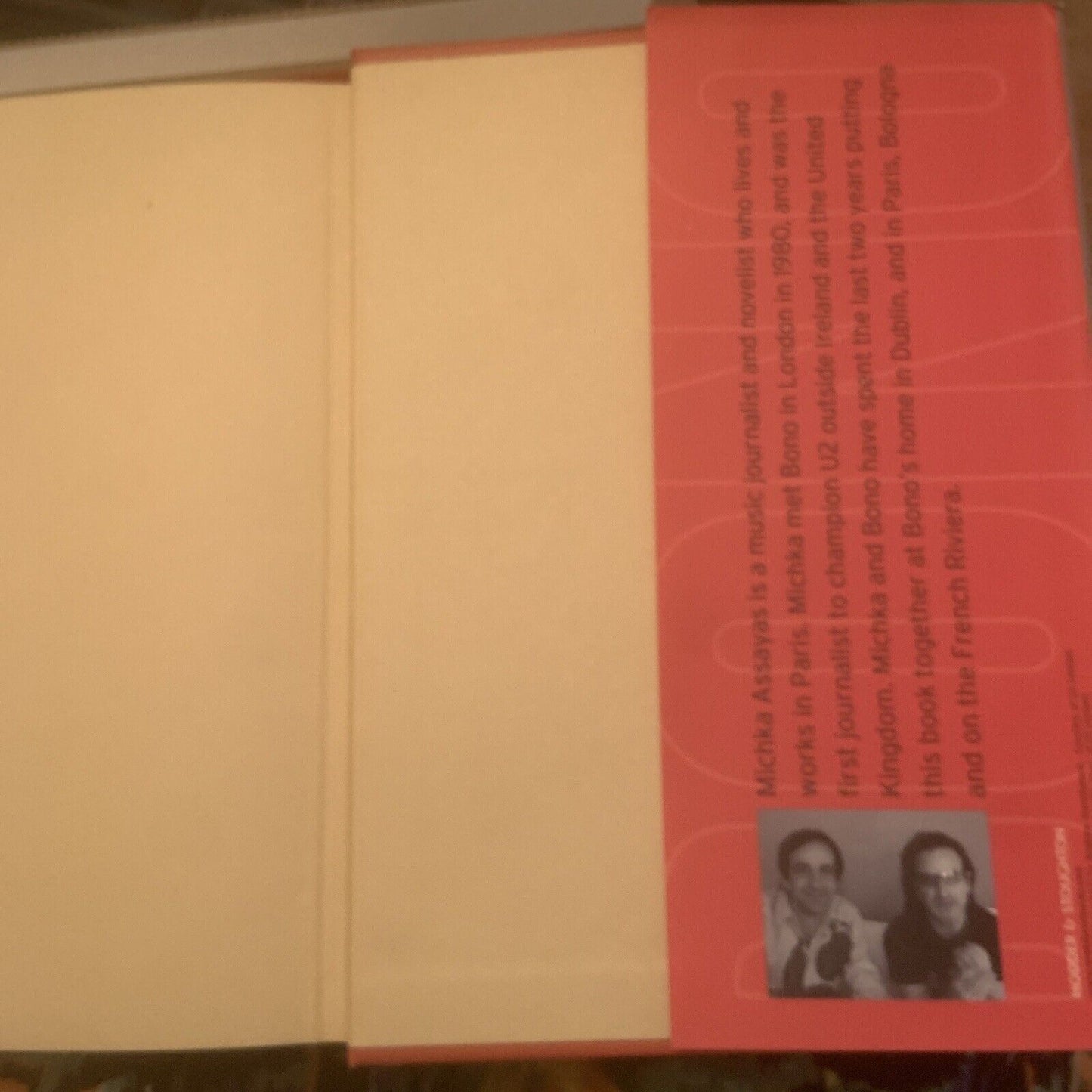 HC Book BONO ON BONO Conversations with Michka Assayas Biography U2 Music Photos