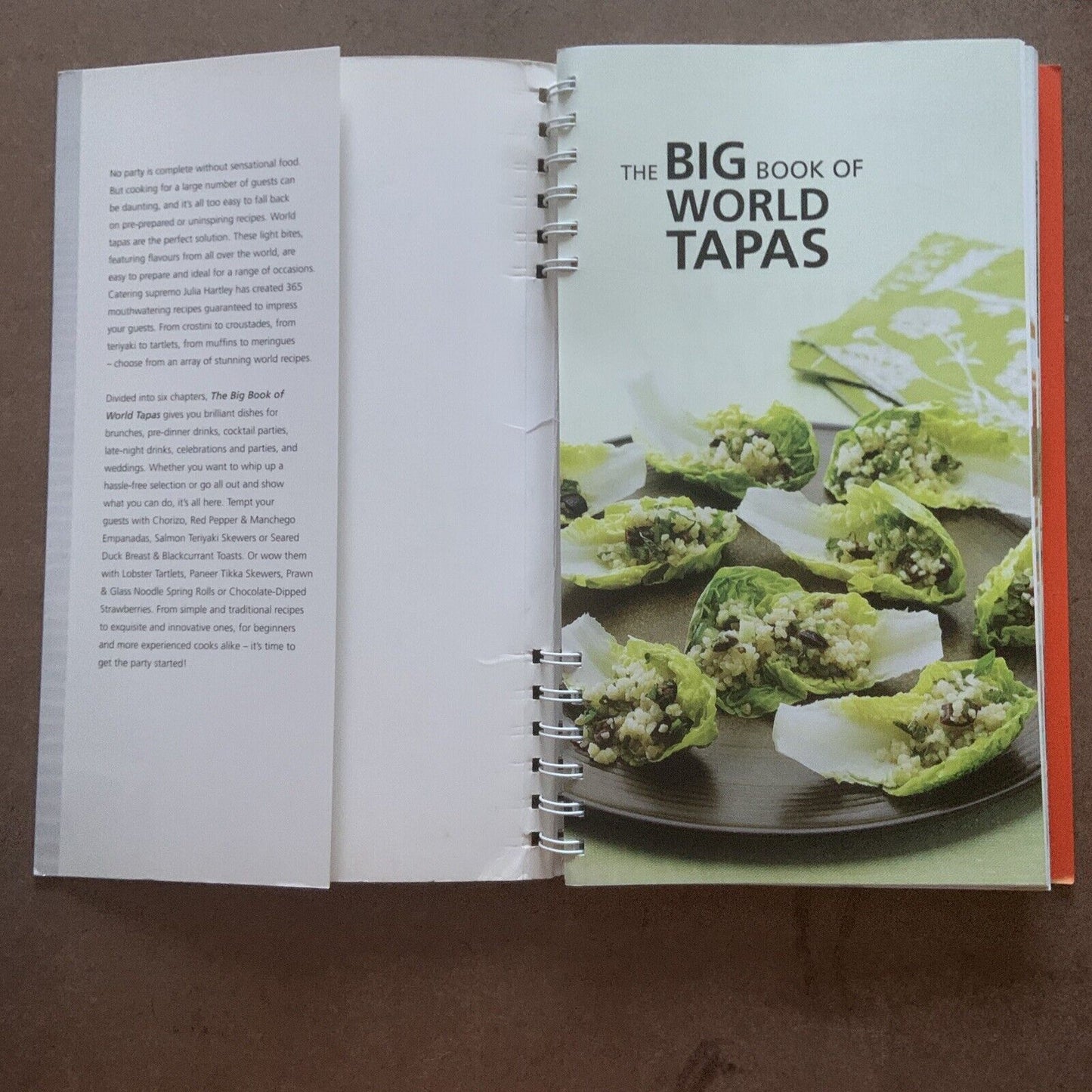 The Big Book Of World Tapas 365 Delicious Light Bites For All Occasions Hartley