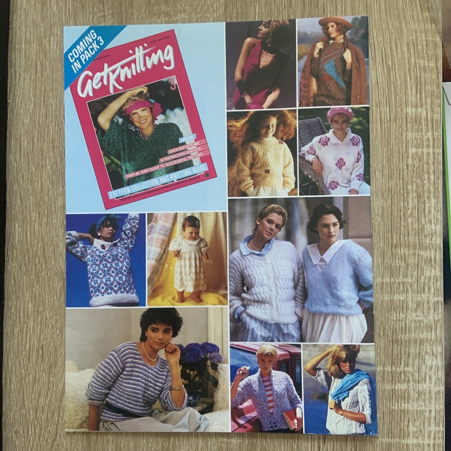 Get Knitting Pattern Collection & Knitting Guide Vol.2 1980s 1990s VintageNEW