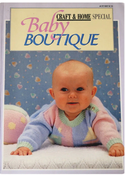 PB Book BABY BOUTIQUE Over 20 Things to Knit & Sew for Baby PB Patterns Newborn