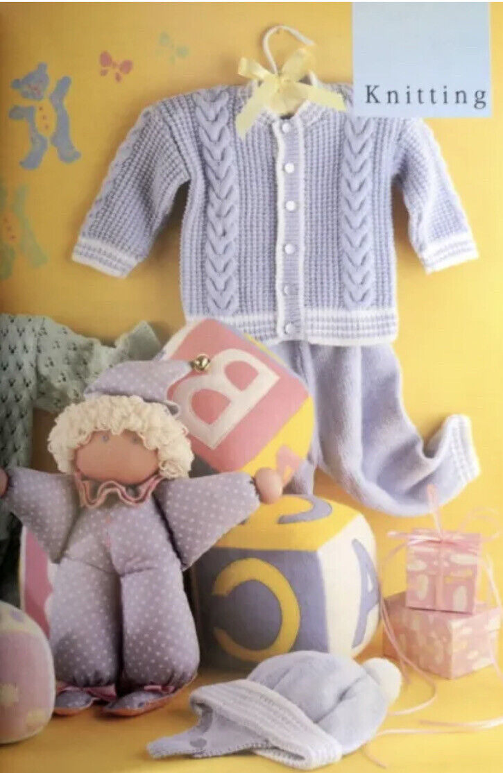 PB Book BABY BOUTIQUE Over 20 Things to Knit & Sew for Baby PB Patterns Newborn