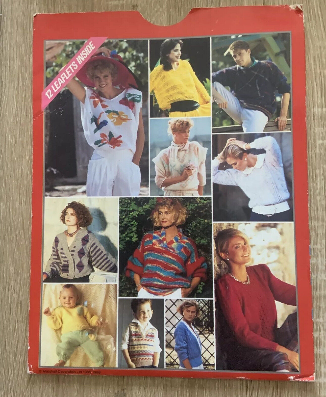 Vintage Get Knitting Pattern Collection & Knitting Guide Vol.1 1980s 1990s NEW