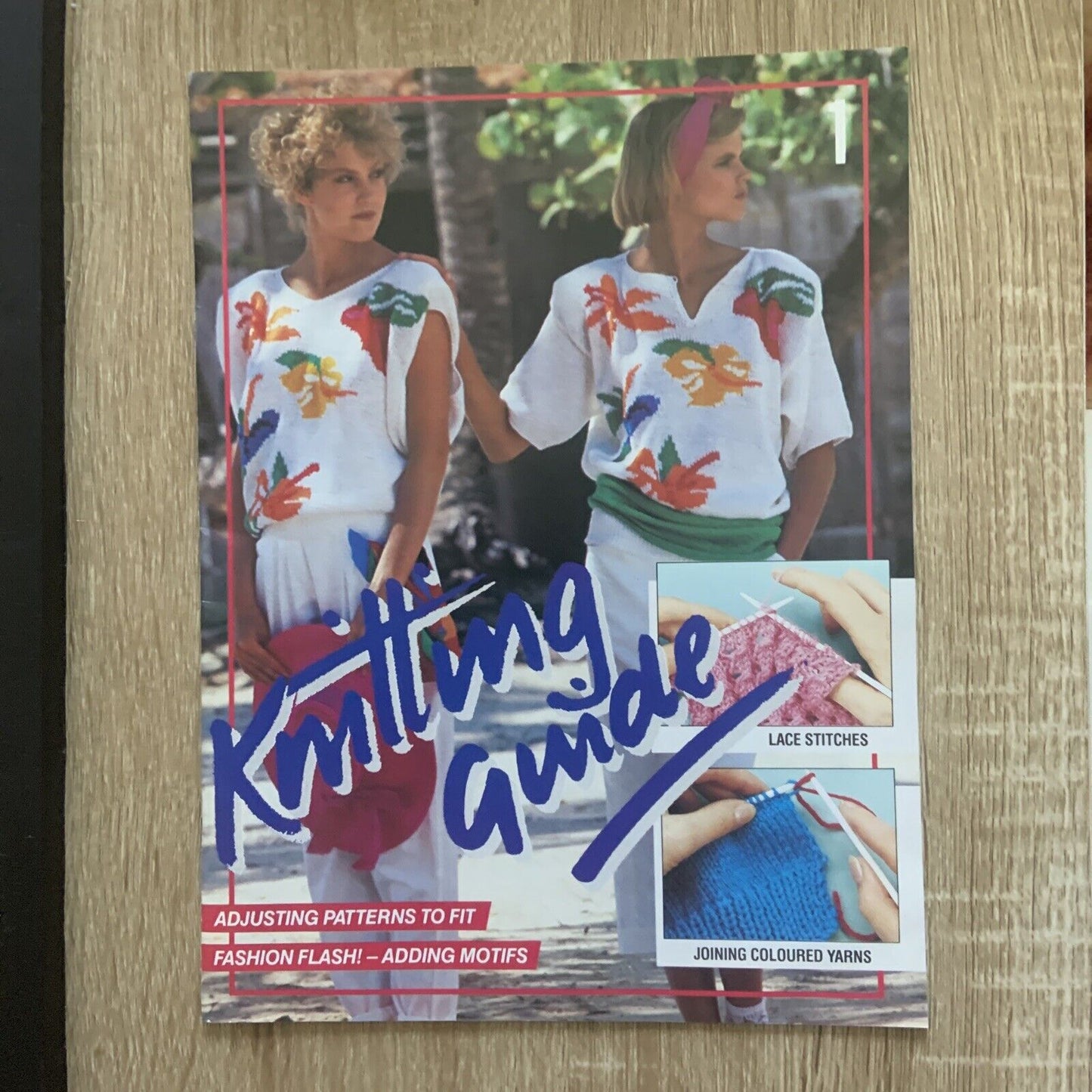 Vintage Get Knitting Pattern Collection & Knitting Guide Vol.1 1980s 1990s NEW