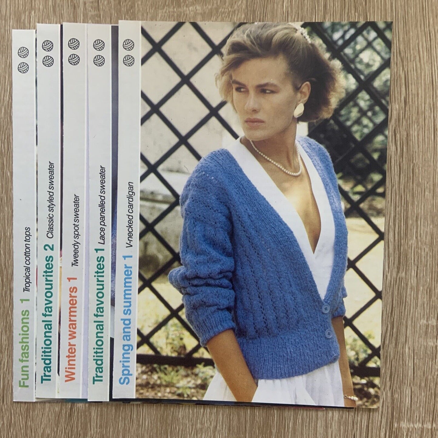 Vintage Get Knitting Pattern Collection & Knitting Guide Vol.1 1980s 1990s NEW
