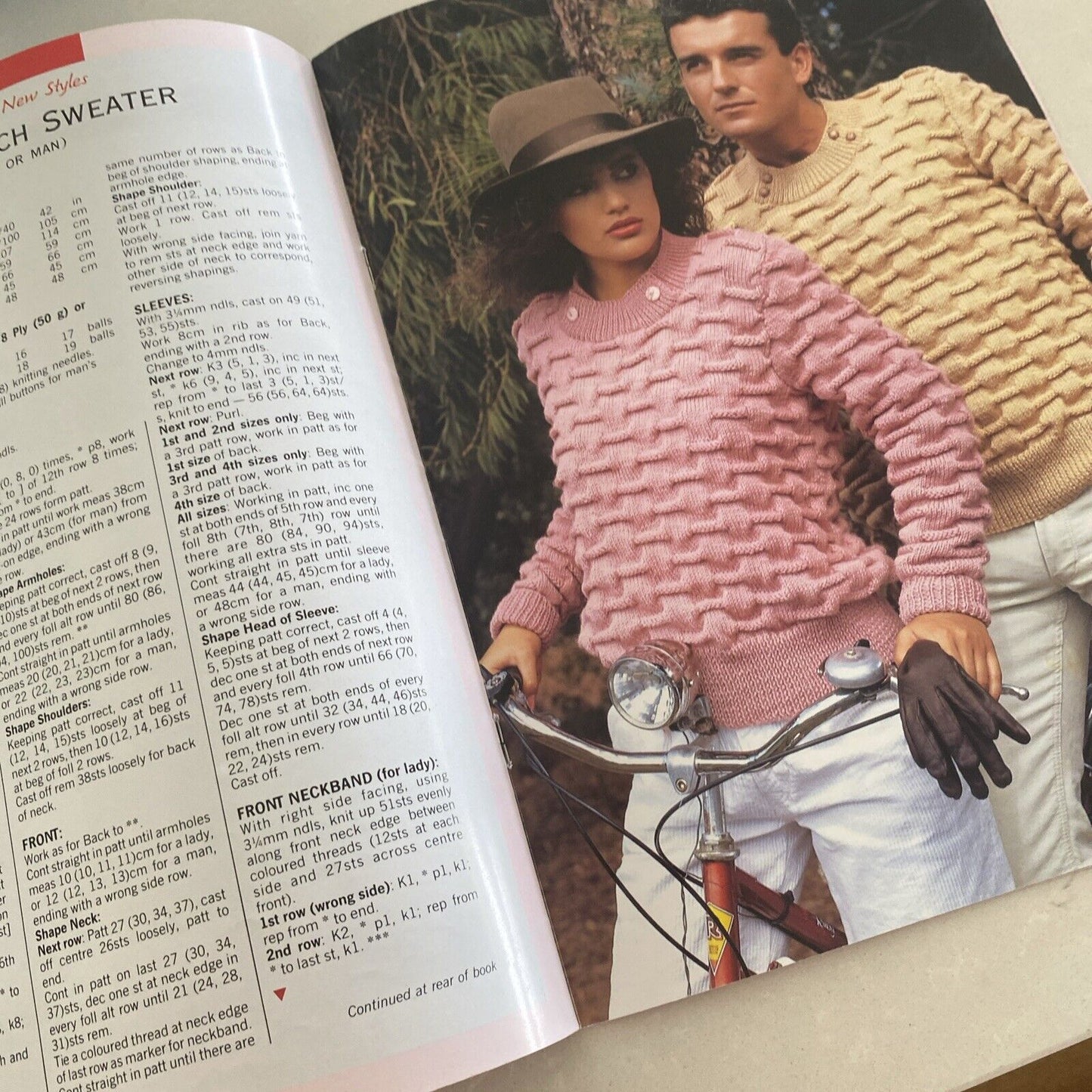 Knitting Pattern Book THOROBRED Scheepjeswol Yvonne Newell Womens Mens Jumper NZ