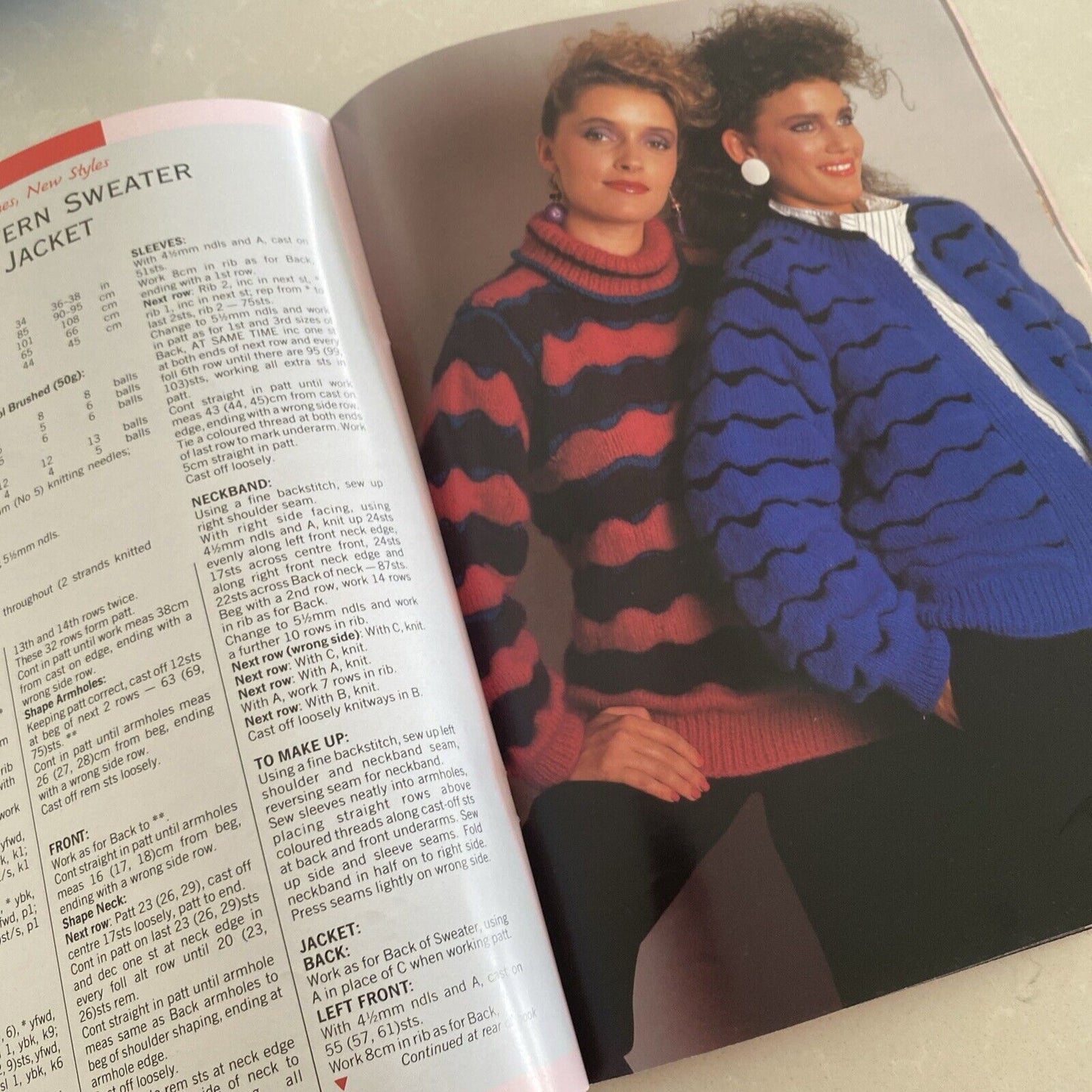 Knitting Pattern Book THOROBRED Scheepjeswol Yvonne Newell Womens Mens Jumper NZ