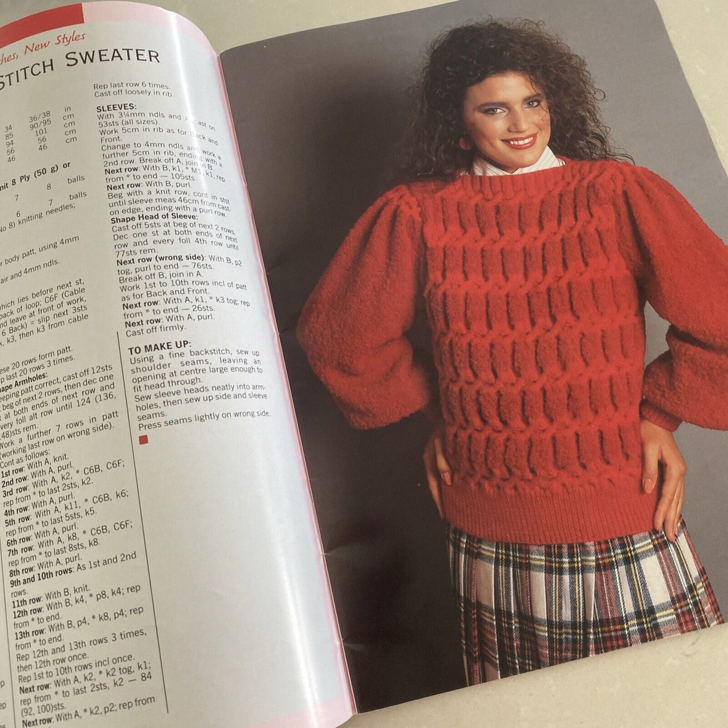 Knitting Pattern Book THOROBRED Scheepjeswol Yvonne Newell Womens Mens Jumper NZ