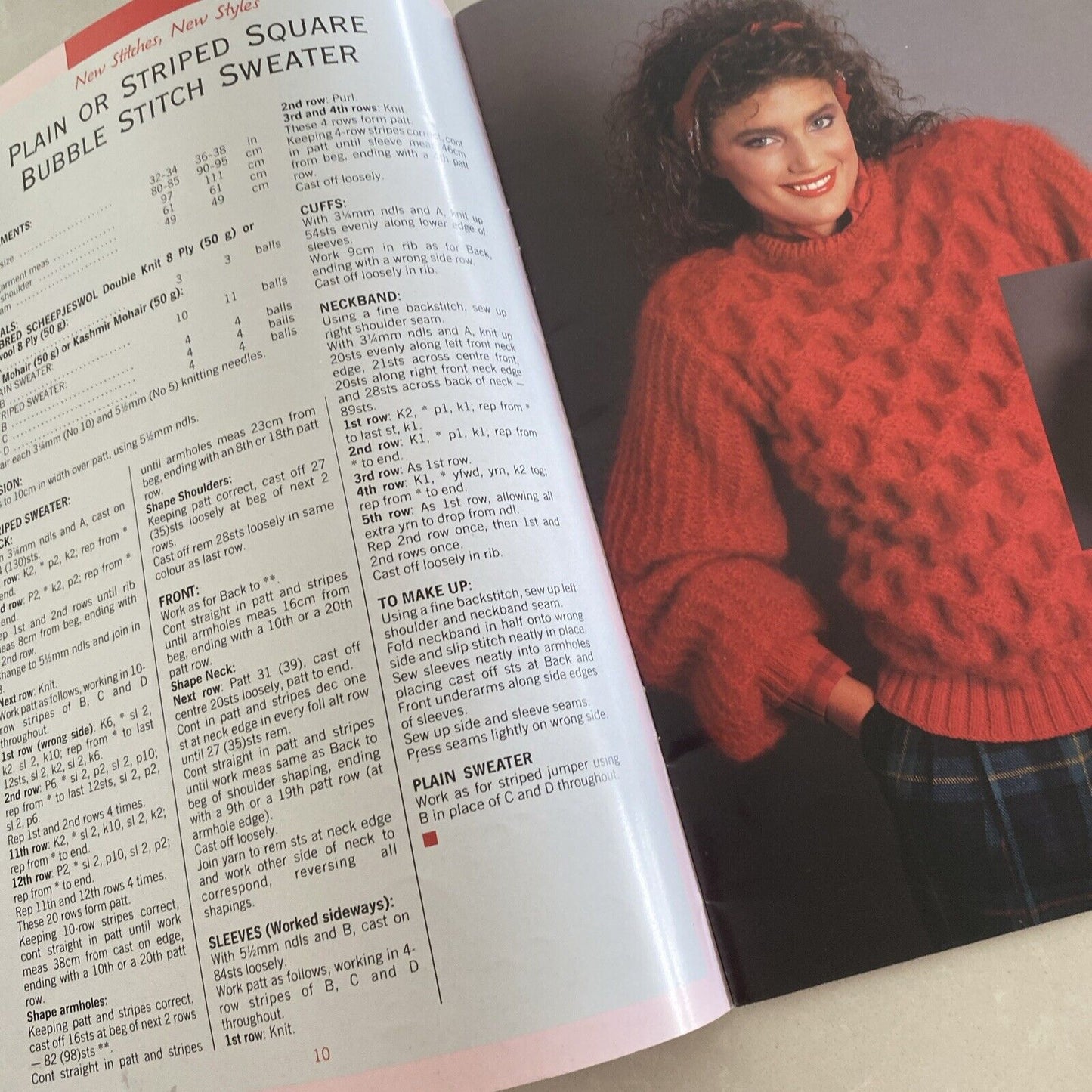 Knitting Pattern Book THOROBRED Scheepjeswol Yvonne Newell Womens Mens Jumper NZ