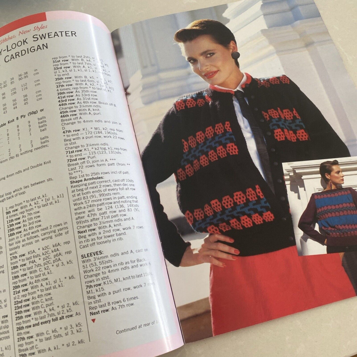 Knitting Pattern Book THOROBRED Scheepjeswol Yvonne Newell Womens Mens Jumper NZ