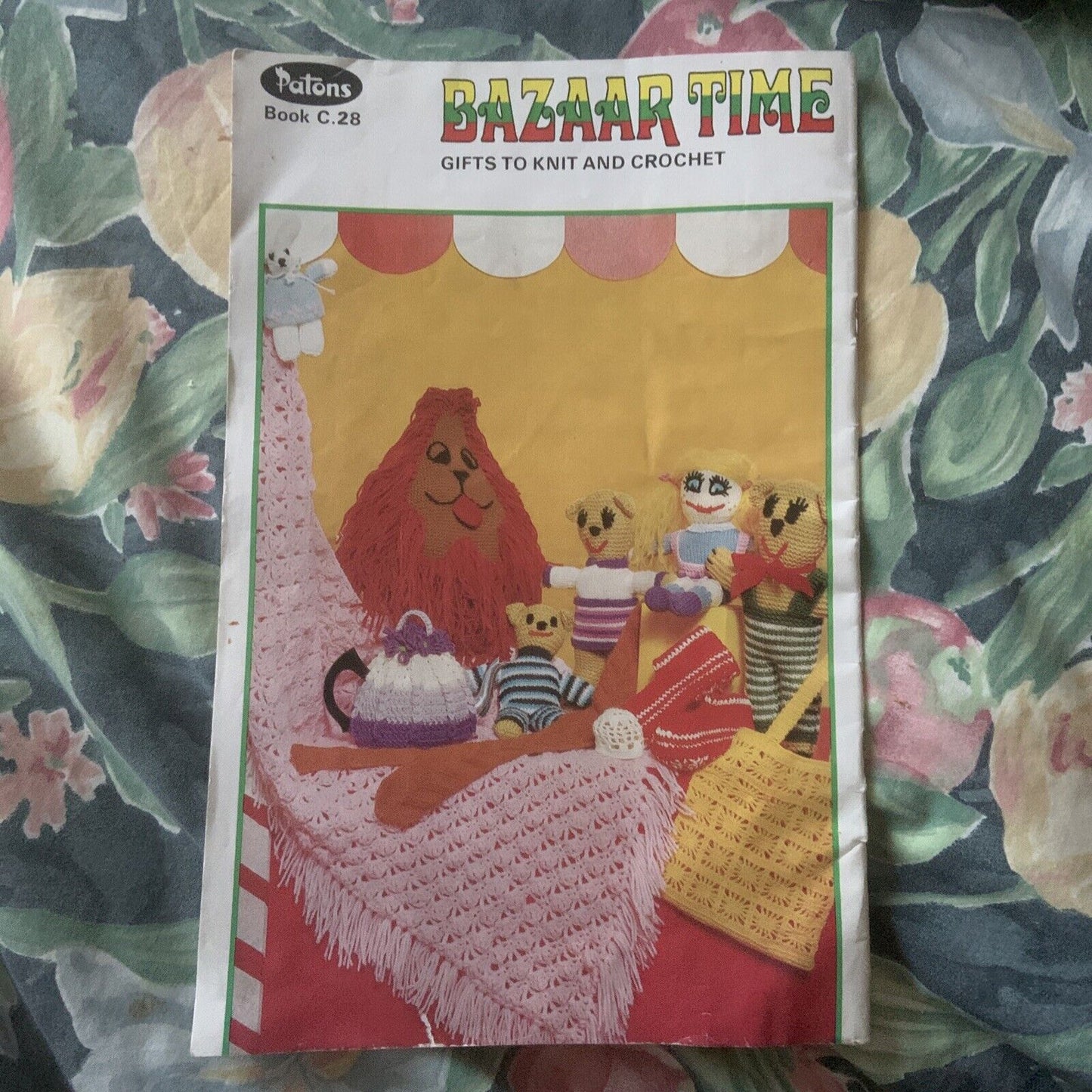 Vintage Patons Book C 27 Bazaar Time Gifts To Knit and Crochet Vintage Patterns