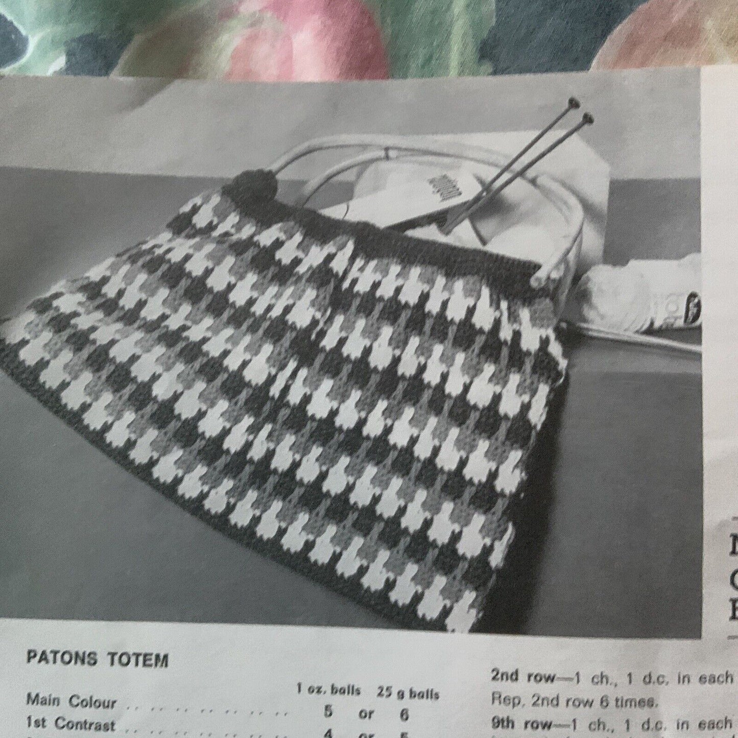 Vintage Patons Book C 27 Bazaar Time Gifts To Knit and Crochet Vintage Patterns