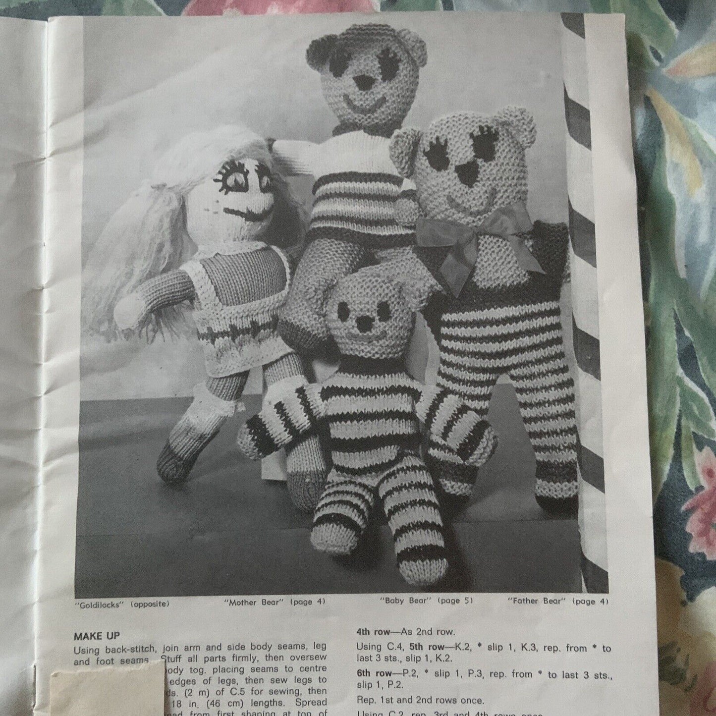 Vintage Patons Book C 27 Bazaar Time Gifts To Knit and Crochet Vintage Patterns