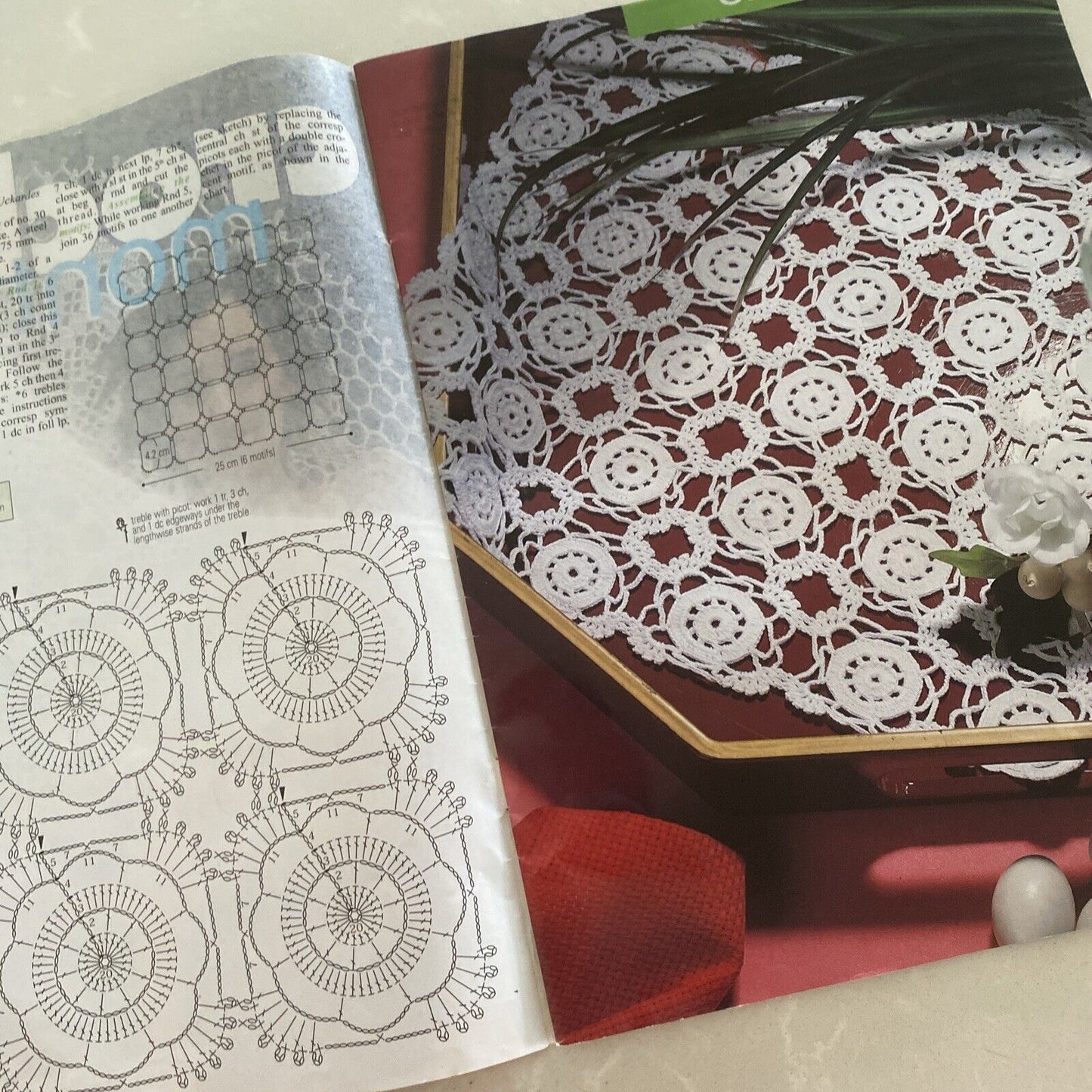 Crochet Monthly Magazine Issue 280 Provence 9 Patterns 2002 France EUC
