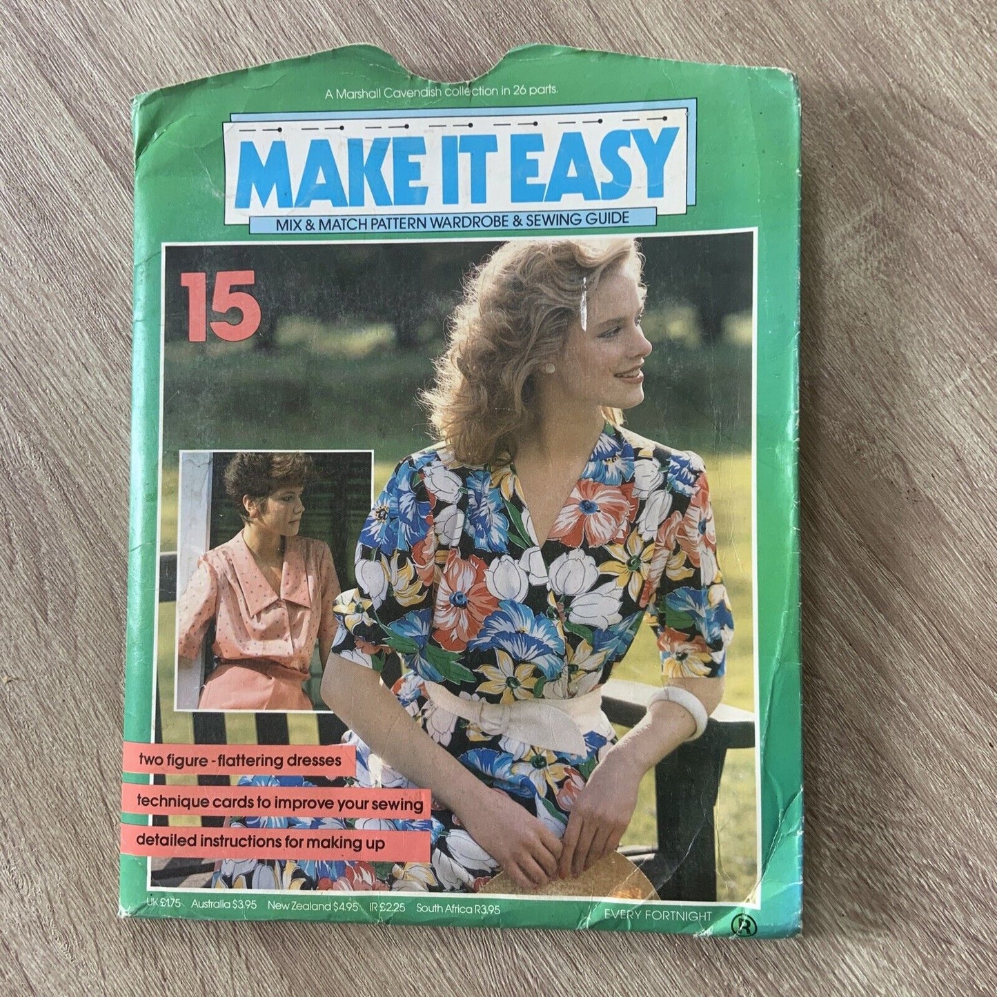 Vintage MAKE IT EASY Mix & Match Pattern Wardrobe & Sewing Guide Vol 15 1984 NEW