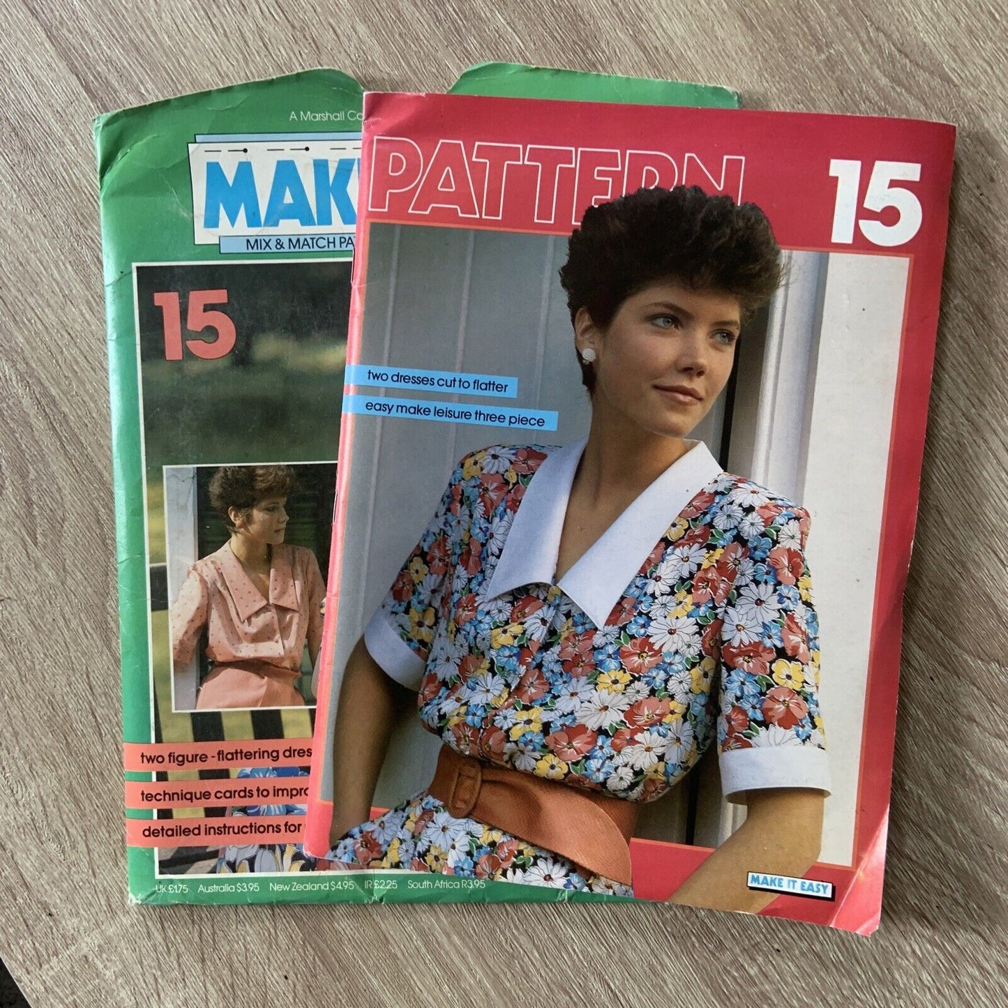Vintage MAKE IT EASY Mix & Match Pattern Wardrobe & Sewing Guide Vol 15 1984 NEW